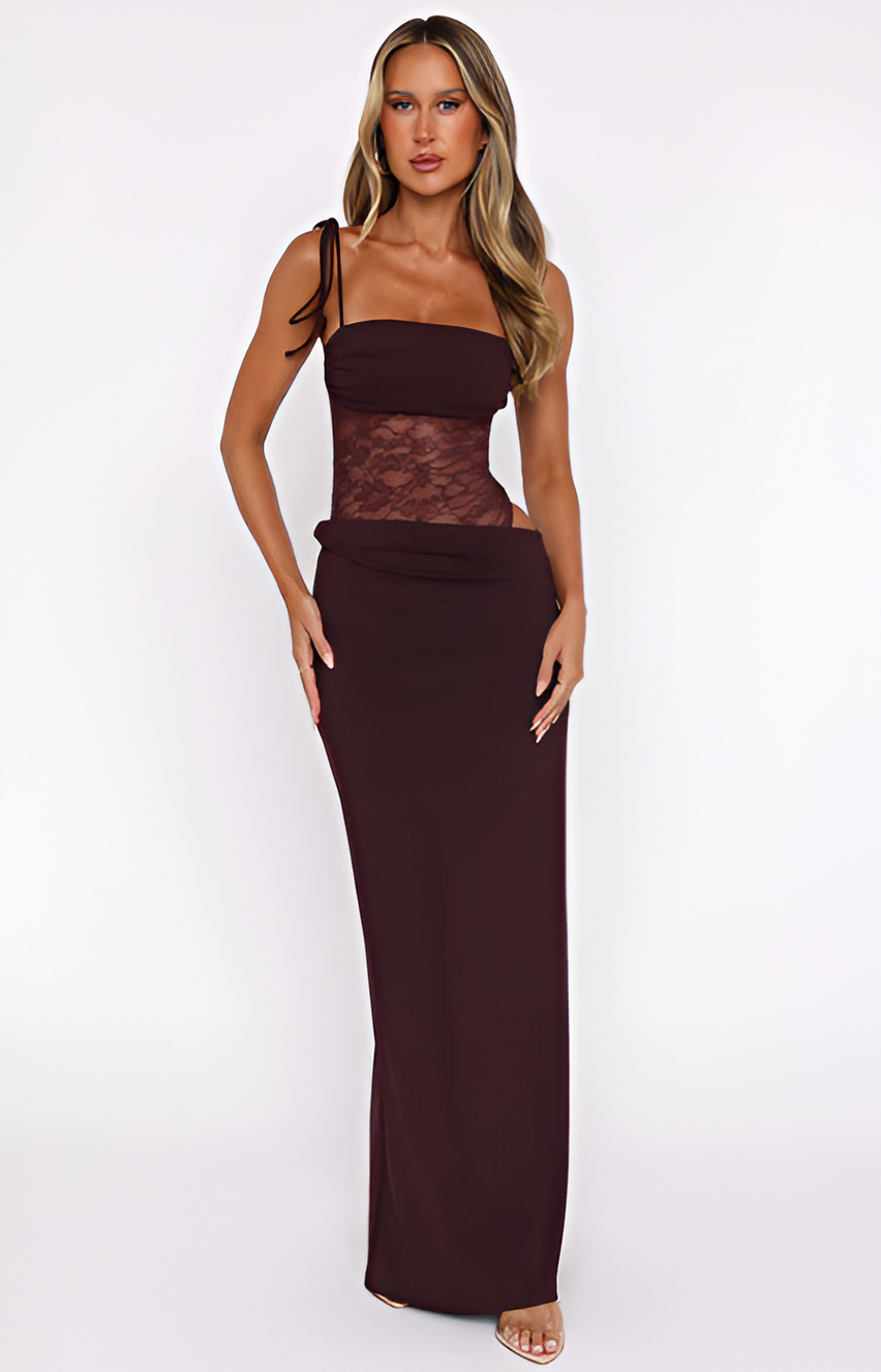 Midnight Seduction Maxi Dress